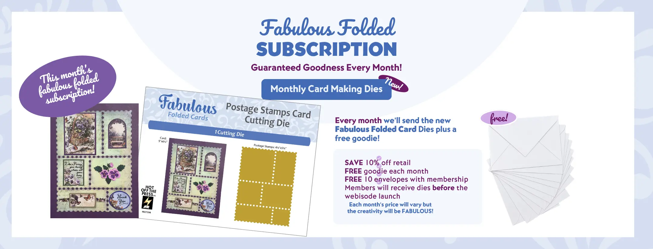 Fabulous Folded Subscription